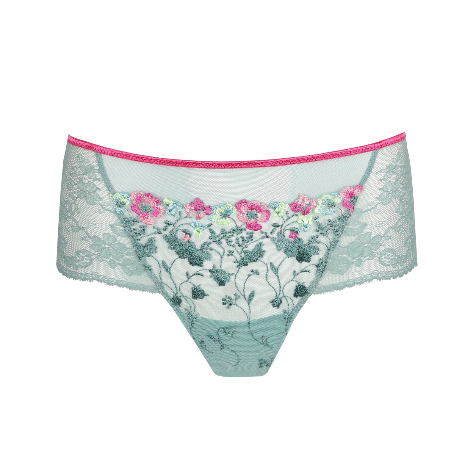 Marie Jo Lizelot Hotpant detail view in Bali Green