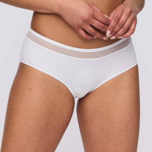Marie Jo Louie Hotpant front view in Natural