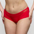 Marie Jo Louie Hotpant front view in True Red