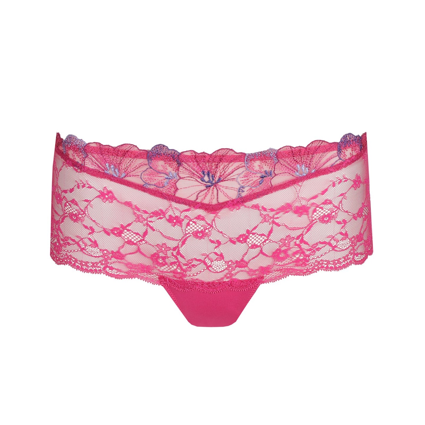 Marie Jo Noemy Hotpant detail view in Fuchsia Fiesta