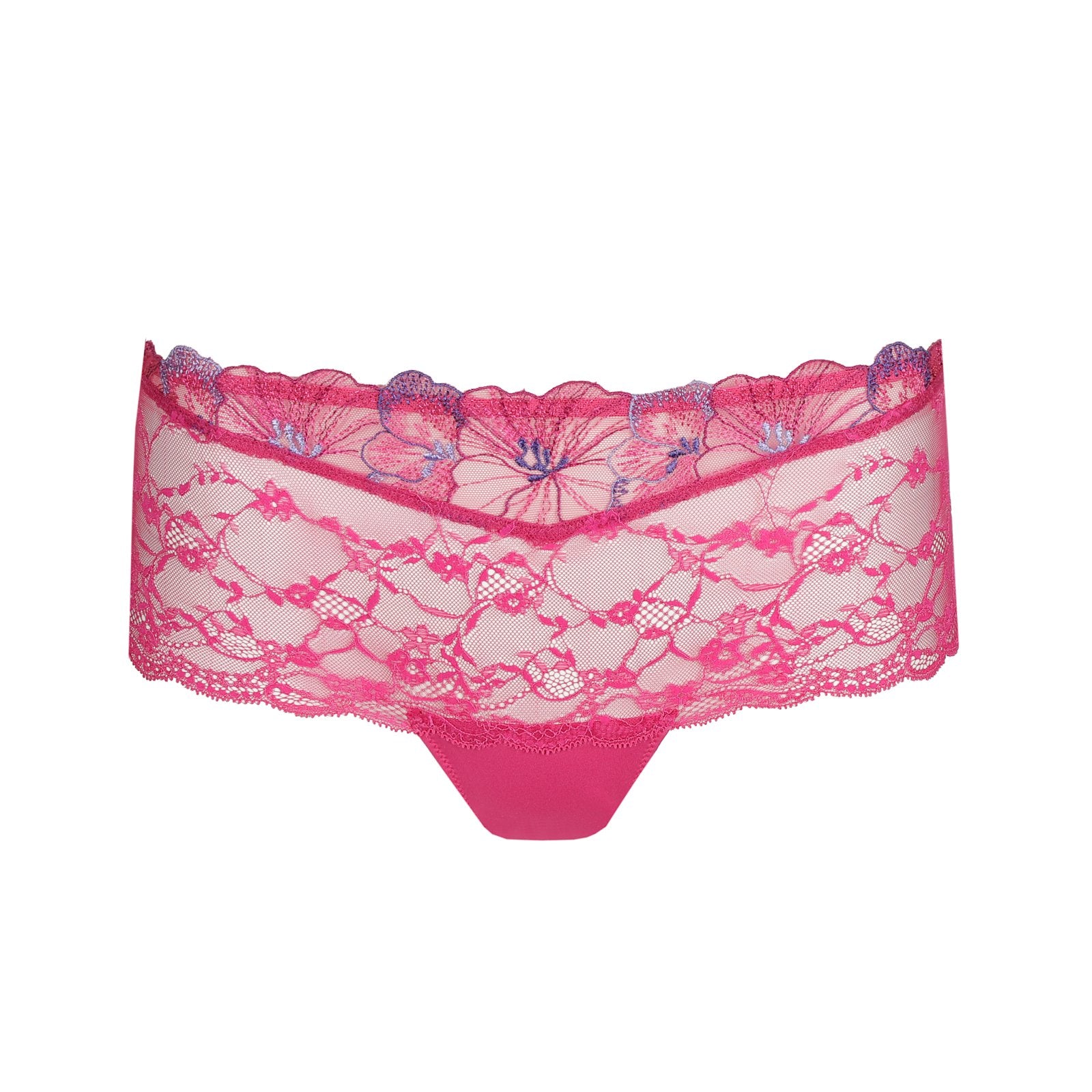 Marie Jo Noemy Hotpant detail view in Fuchsia Fiesta