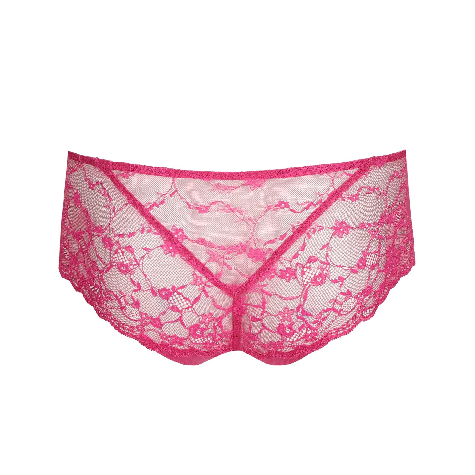 Marie Jo Noemy Hotpant detail view in Fuchsia Fiesta
