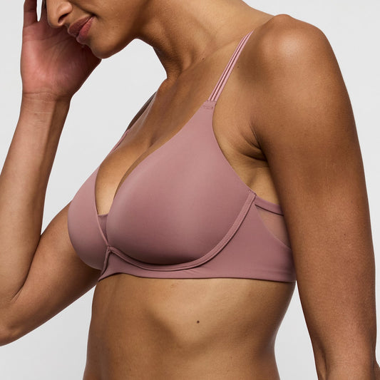 Marie Jo Louie Full Cup Bra alternate view in Satin Taupe