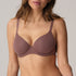 Marie Jo Louie Spacer Bra front view in Satin Taupe