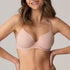 Marie Jo Louie Spacer Bra front view in Powder Rose