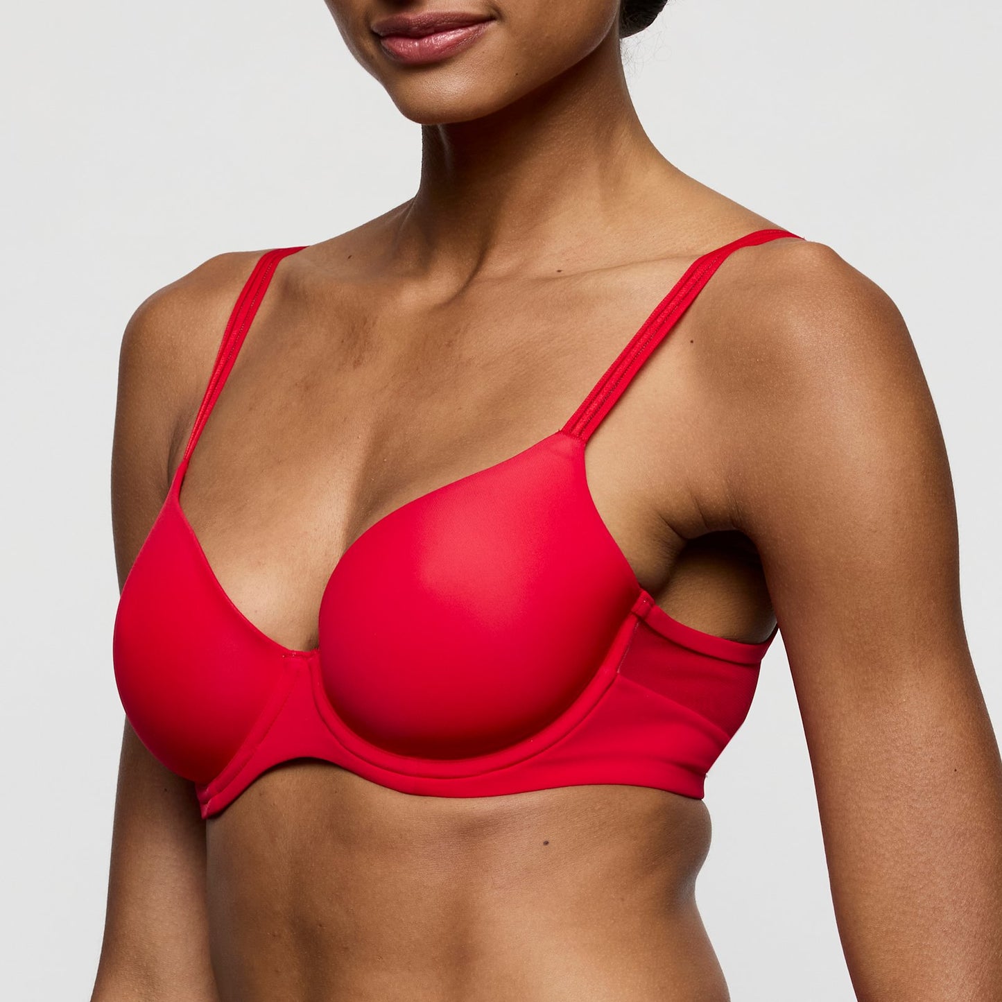Marie Jo Louie Spacer Bra alternate view in True Red