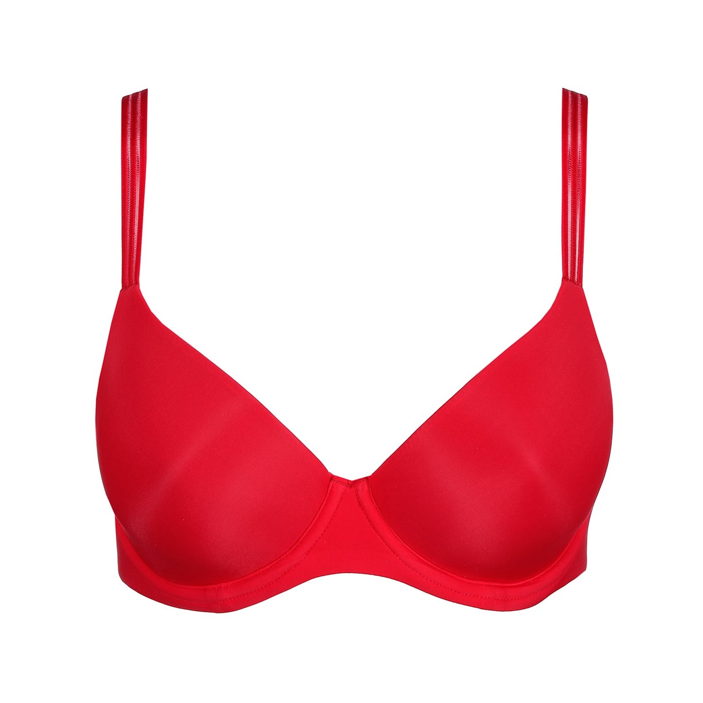 Marie Jo Louie Spacer Bra detail view in True Red