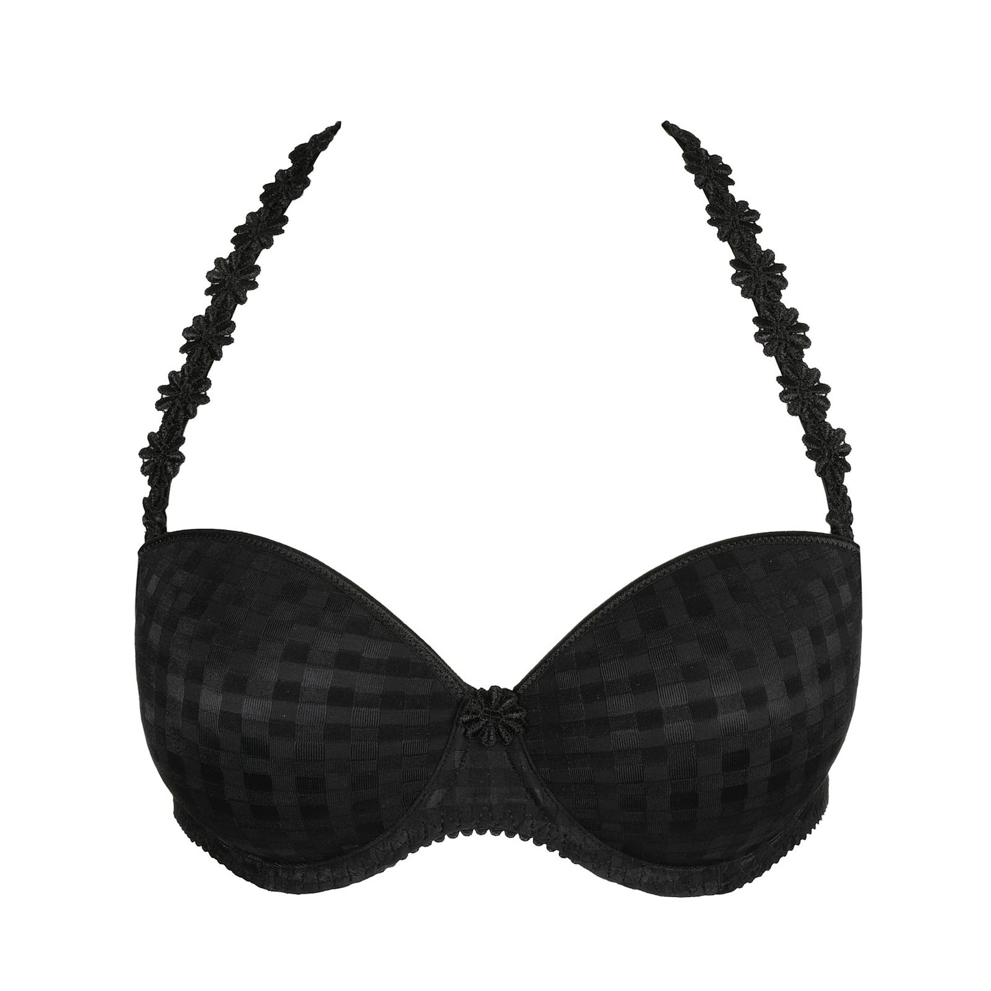 Marie Jo Avero Strapless Bra detail view in Black