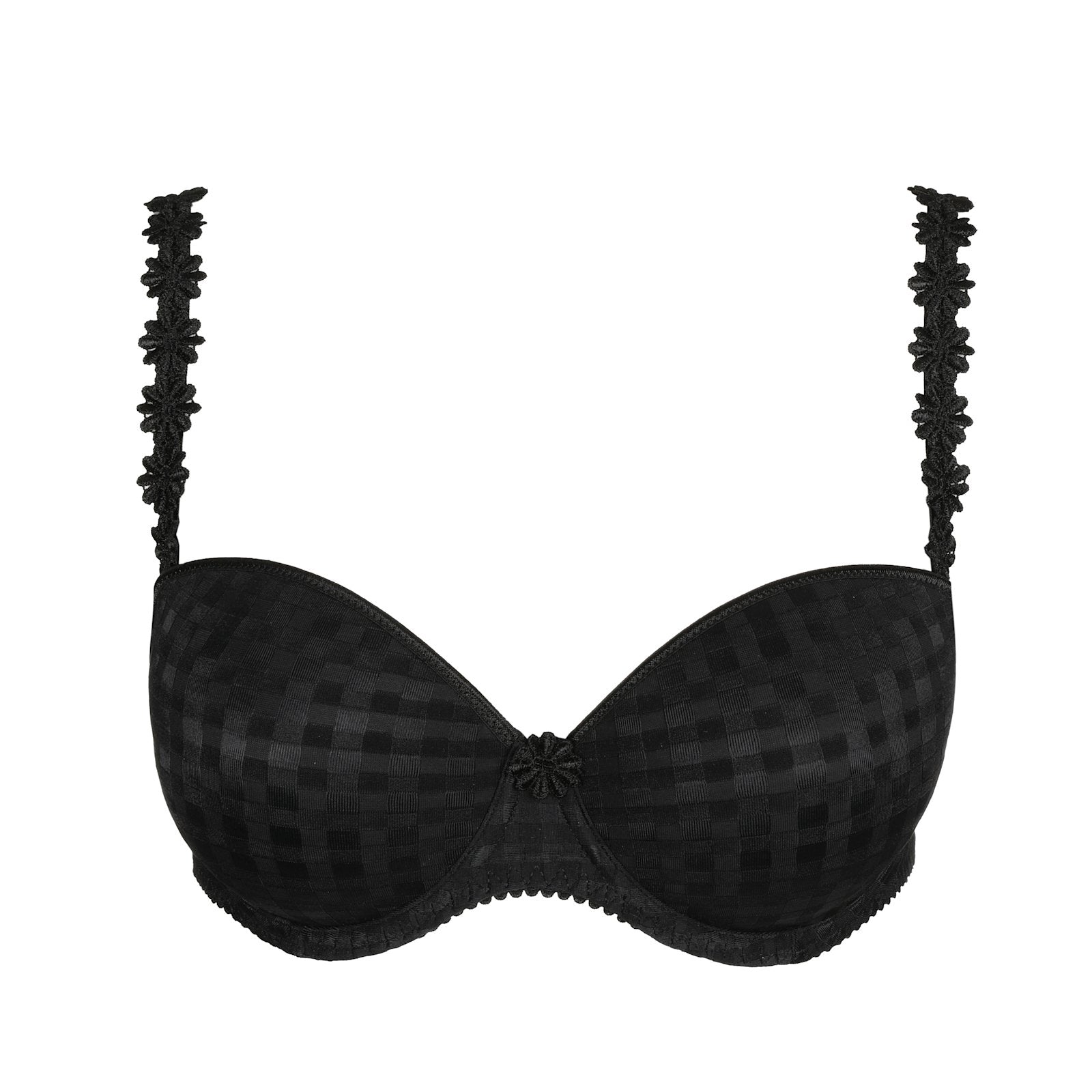 Marie Jo Avero Strapless Bra detail view in Black