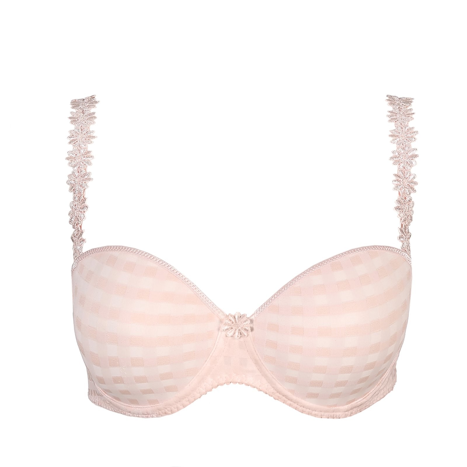 Marie Jo Avero Strapless Bra detail view in Pearly Pink