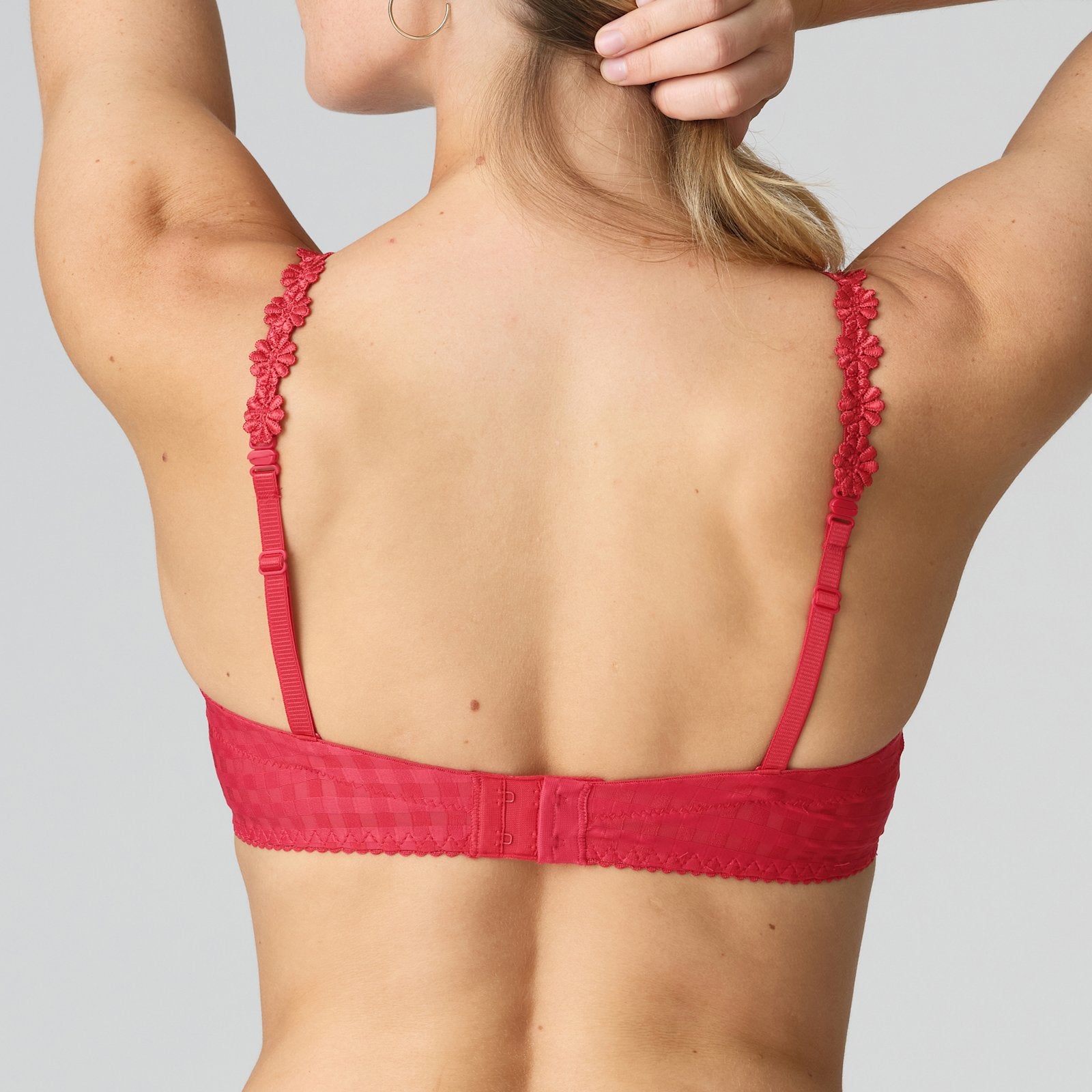 Marie Jo Avero Strapless Bra alternate view in Scarlet