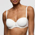 Marie Jo Azelie Strapless Bra front view in Natural