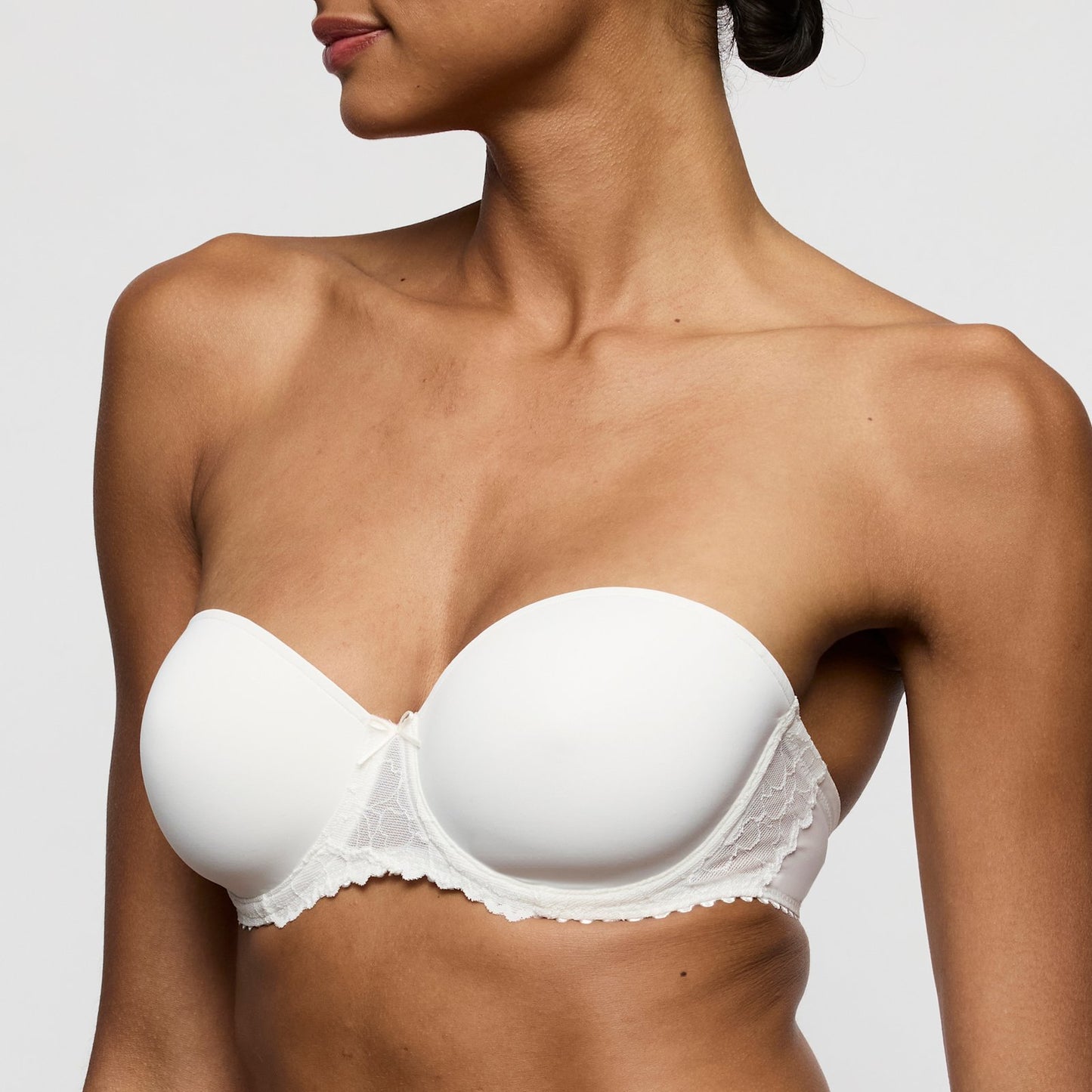 Marie Jo Azelie Strapless Bra detail view in Natural