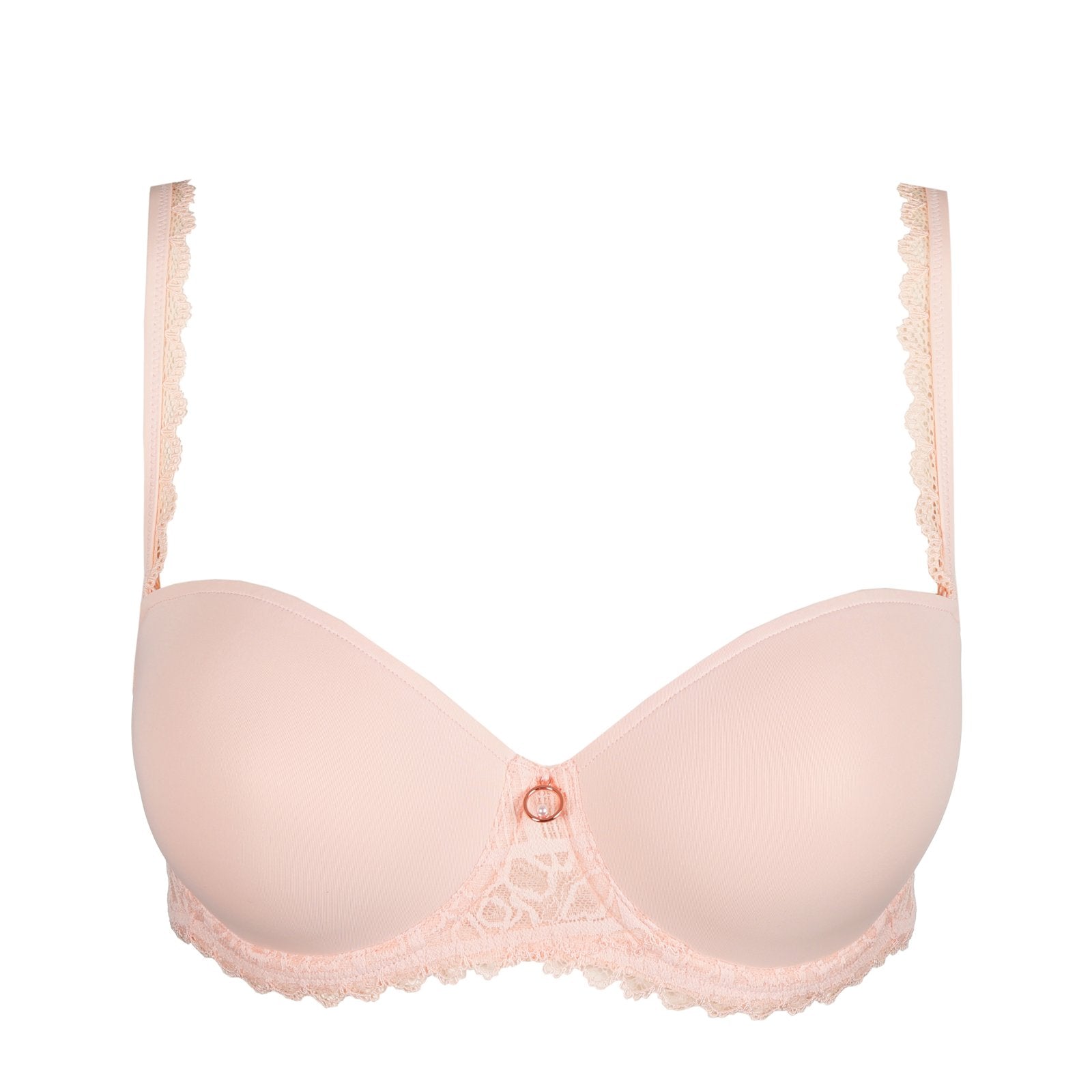 Marie Jo Jadei Strapless Bra detail view in Glossy Pink