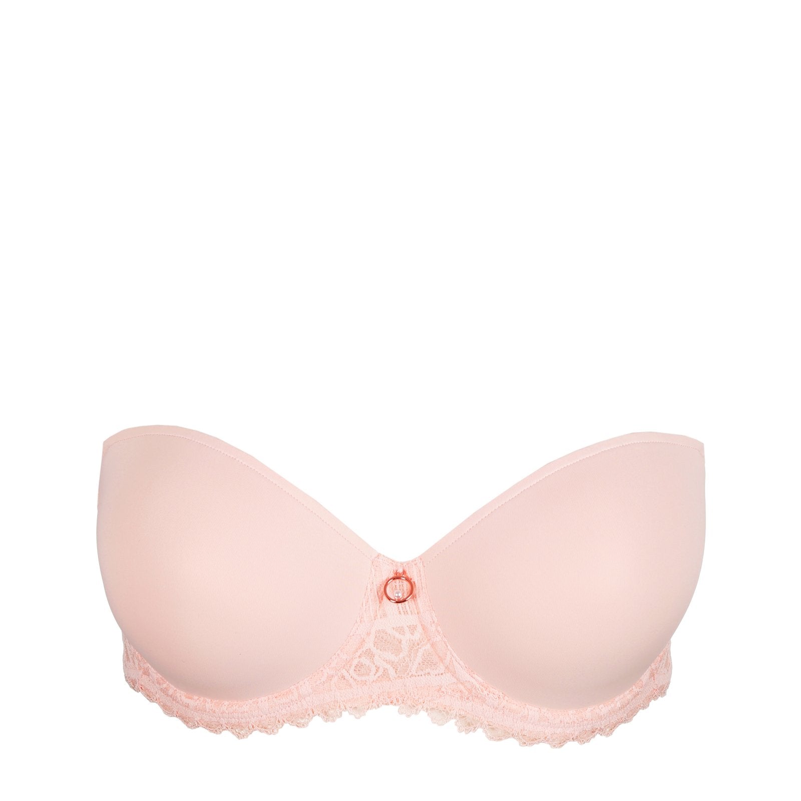 Marie Jo Jadei Strapless Bra detail view in Glossy Pink