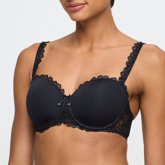 Marie Jo Jane Strapless Bra alternate view in Black