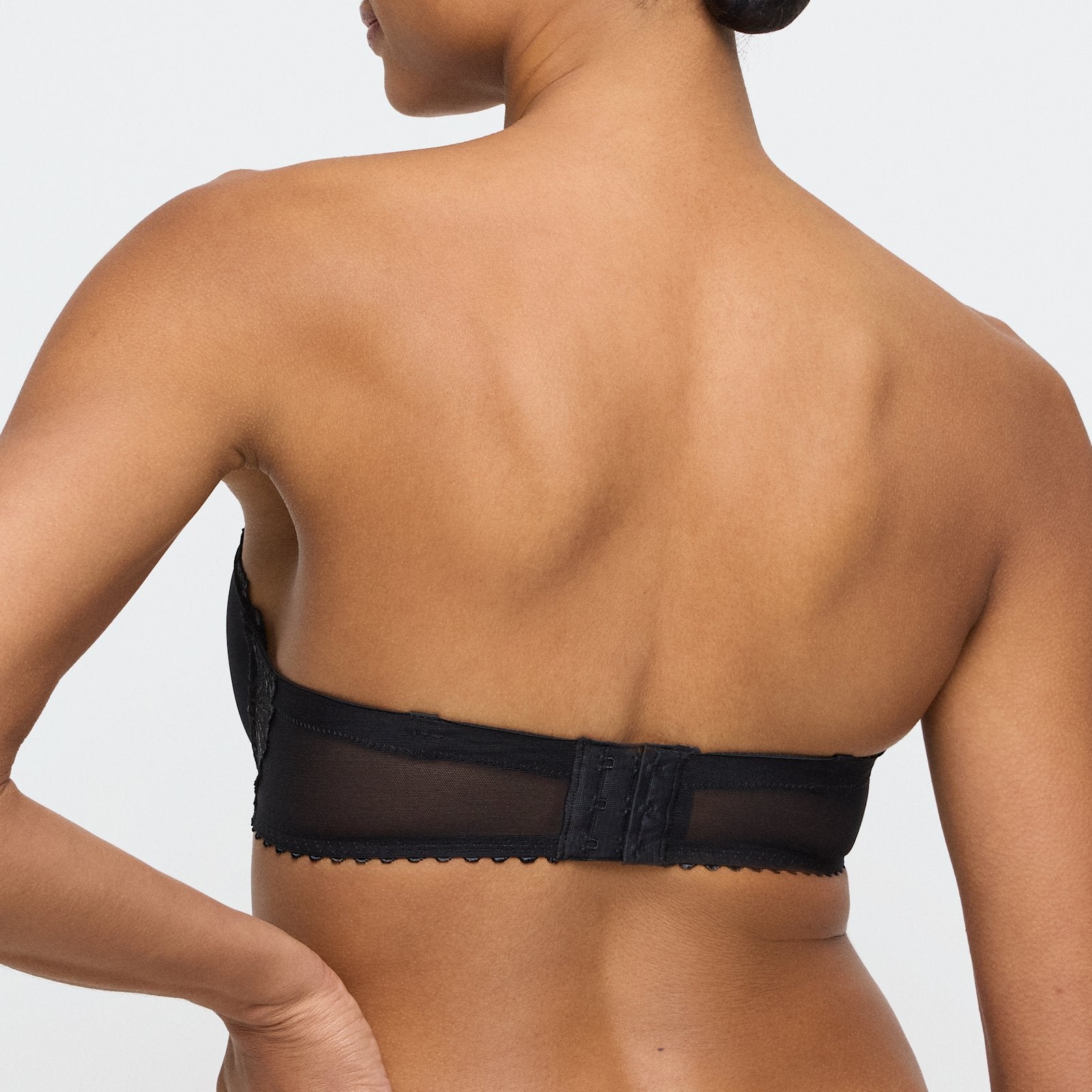 Marie Jo Jane Strapless Bra detail view in Black