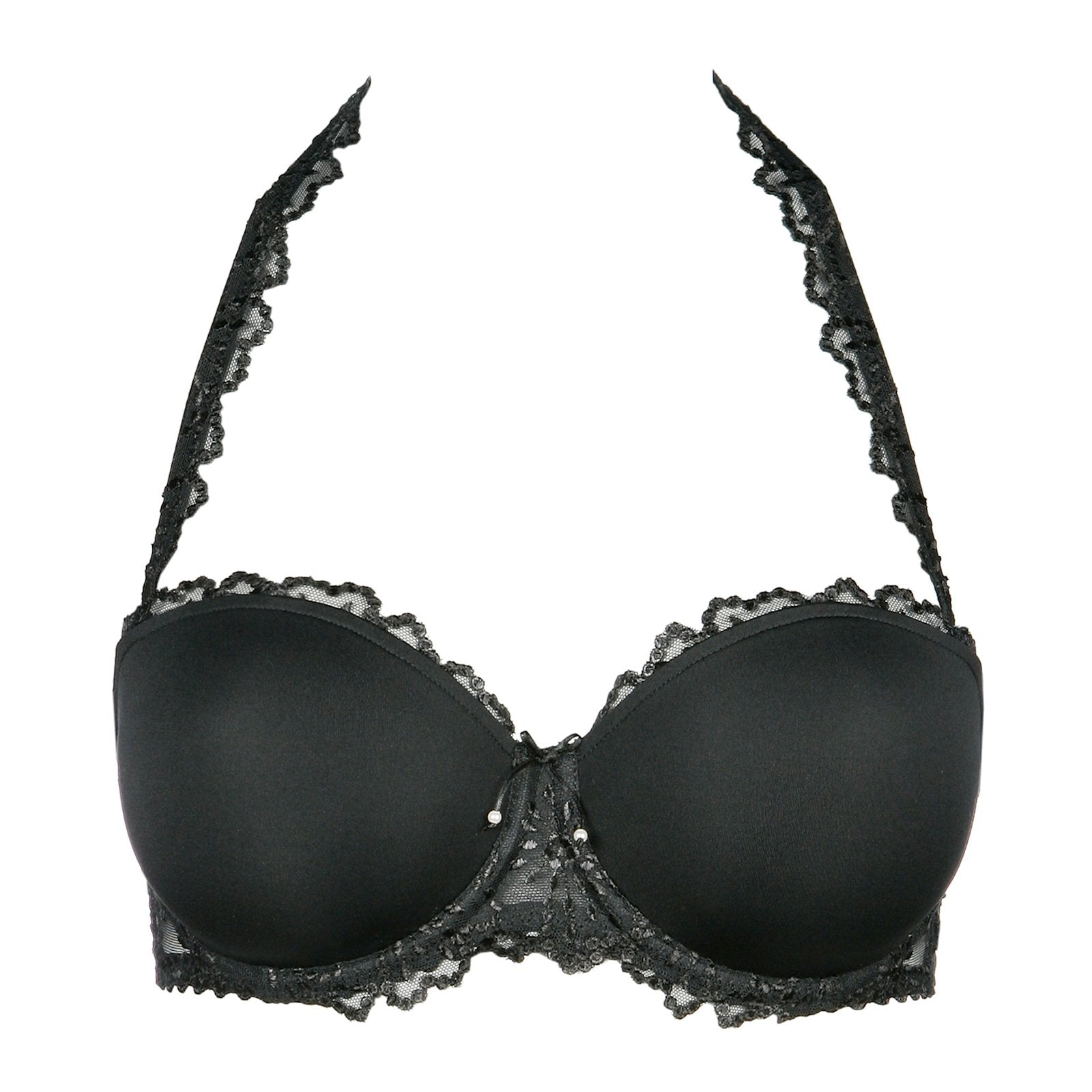 Marie Jo Jane Strapless Bra detail view in Black