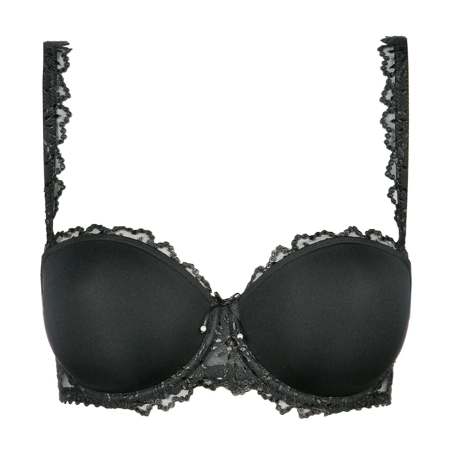 Marie Jo Jane Strapless Bra detail view in Black