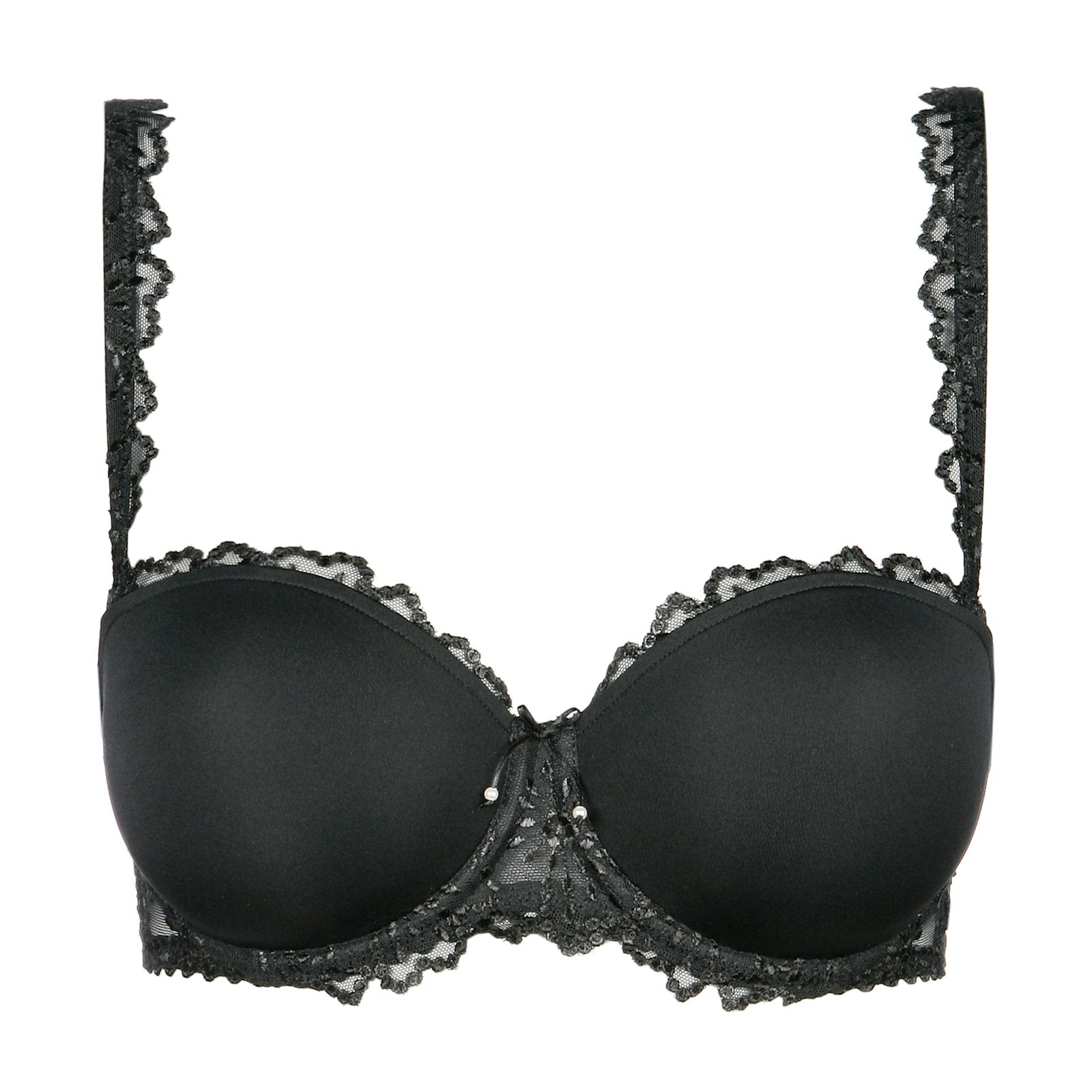 Marie Jo Jane Strapless Bra detail view in Black