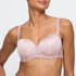 Marie Jo Jane Strapless Bra front view in Bois De Rose