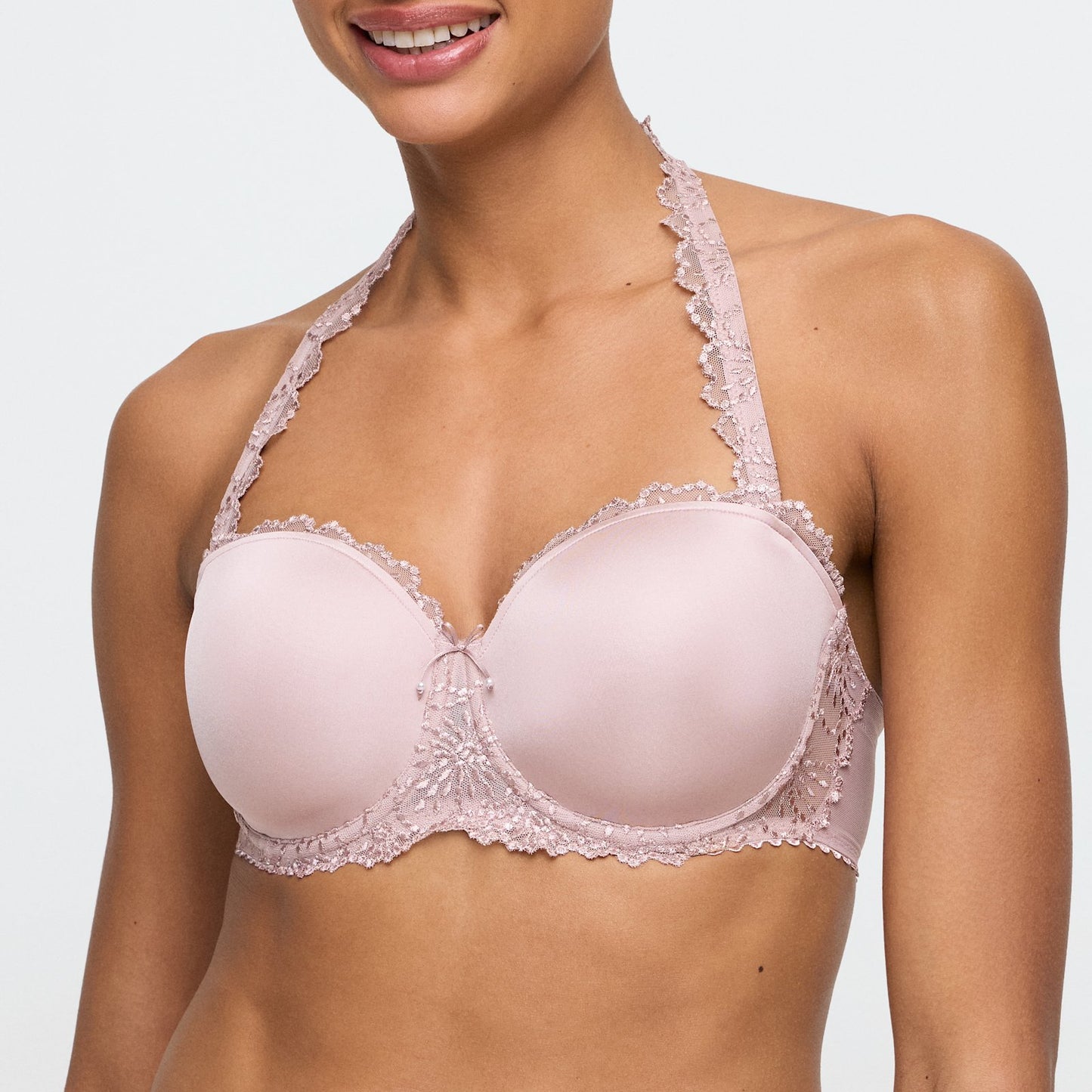 Marie Jo Jane Strapless Bra detail view in Bois De Rose