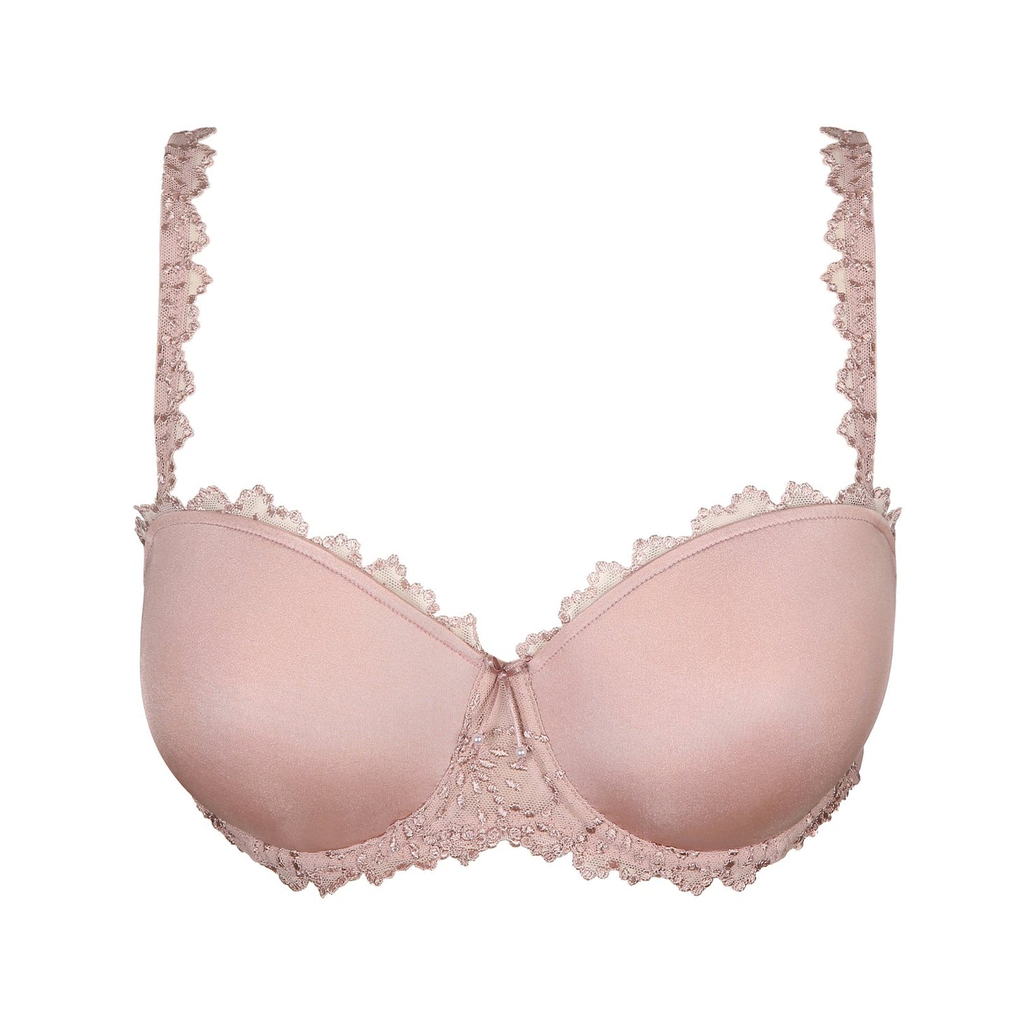 Marie Jo Jane Strapless Bra detail view in Bois De Rose