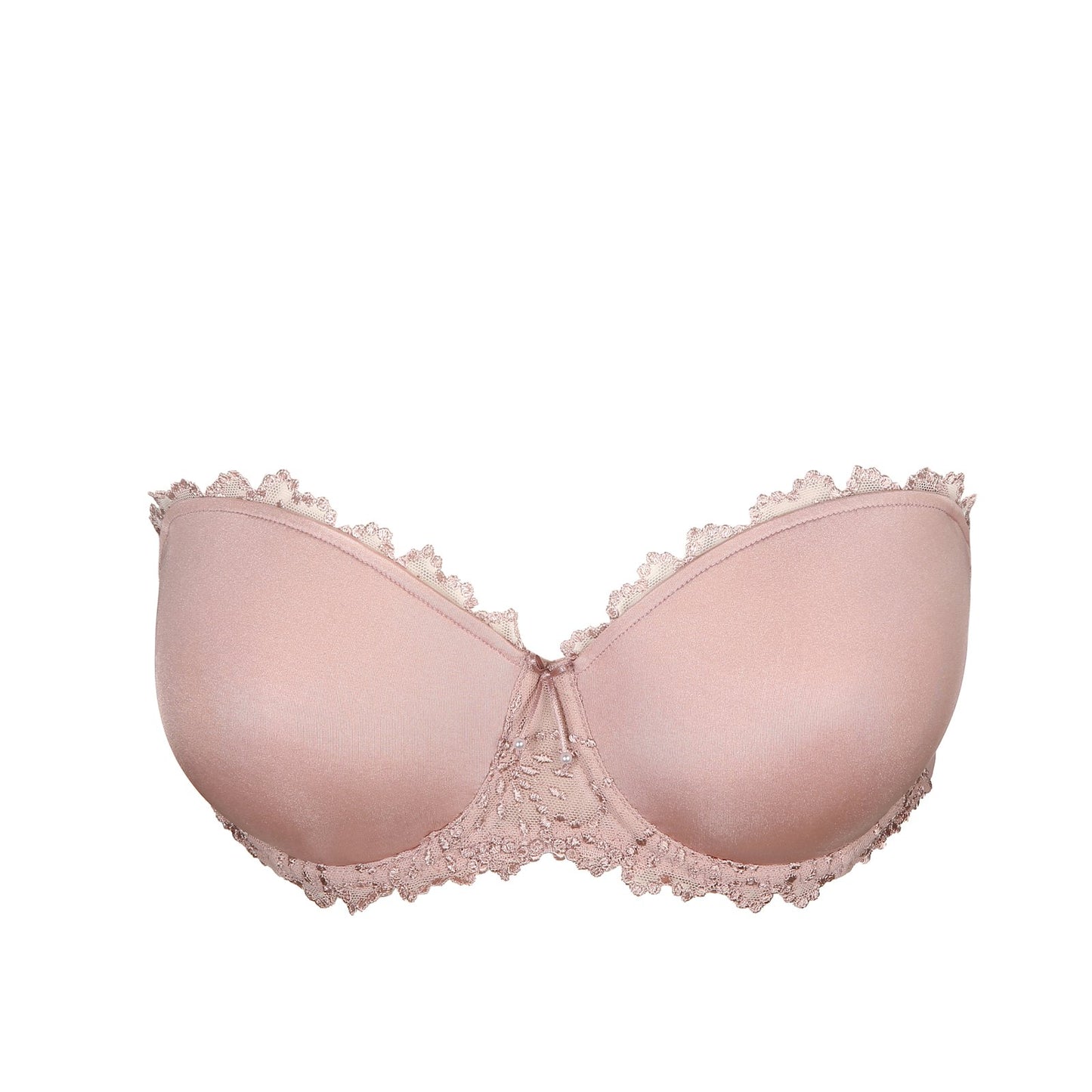 Marie Jo Jane Strapless Bra detail view in Bois De Rose