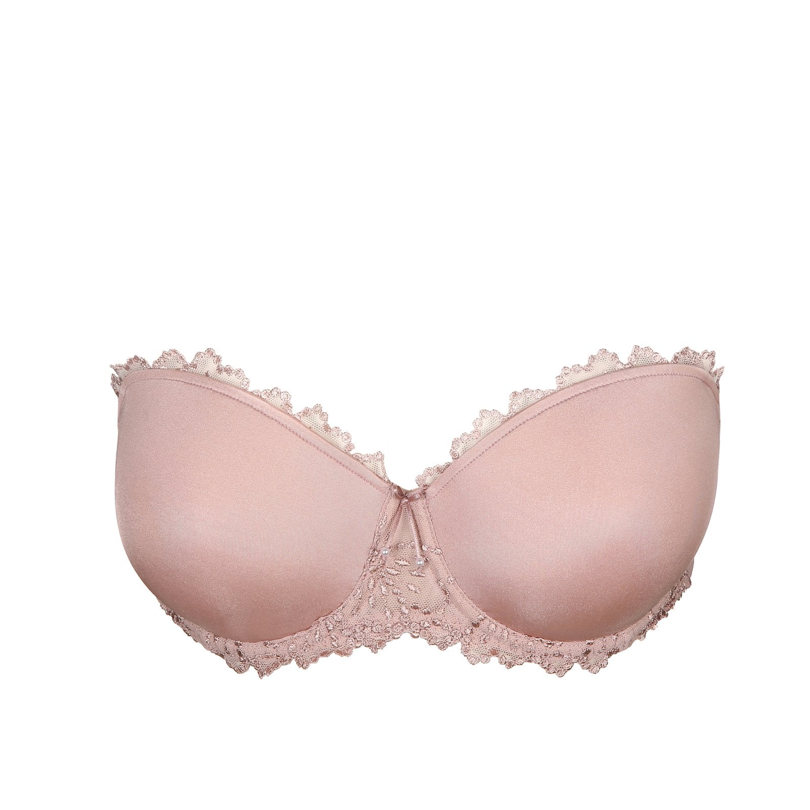 Marie Jo Jane Strapless Bra detail view in Bois De Rose