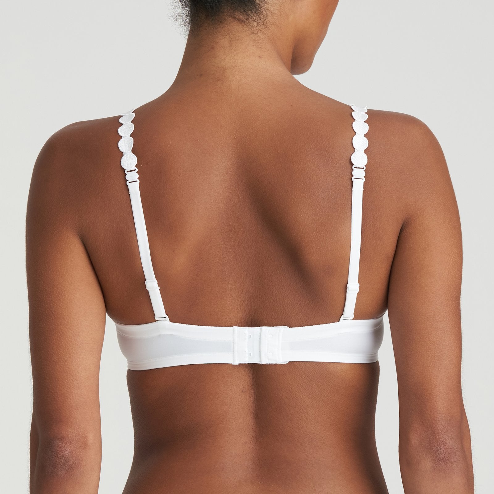 Marie Jo Tom Strapless Bra detail view in White