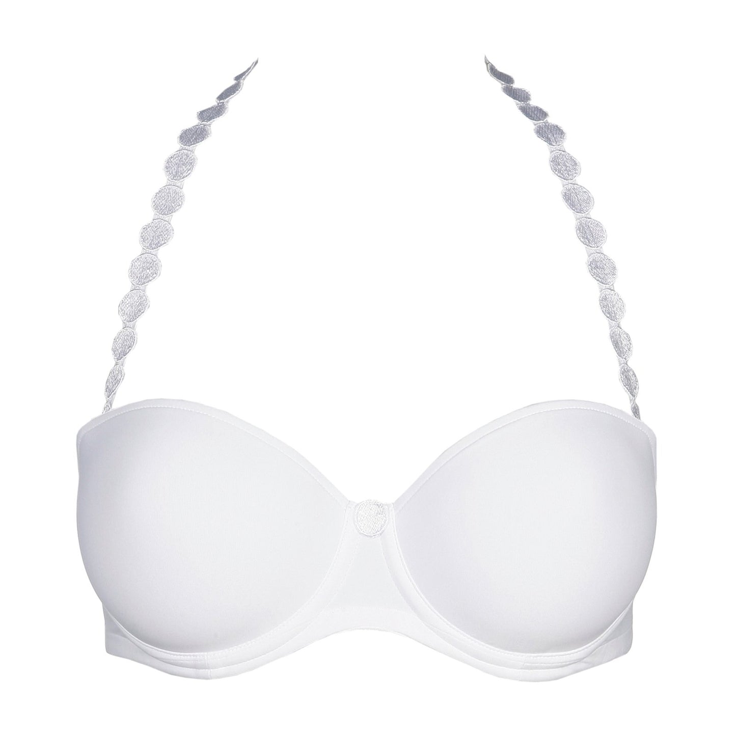 Marie Jo Tom Strapless Bra detail view in White
