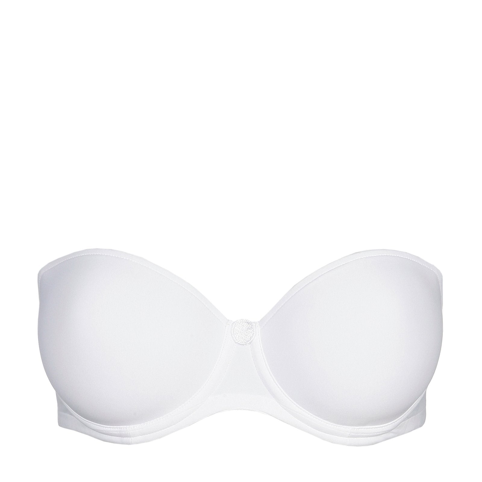 Marie Jo Tom Strapless Bra detail view in White