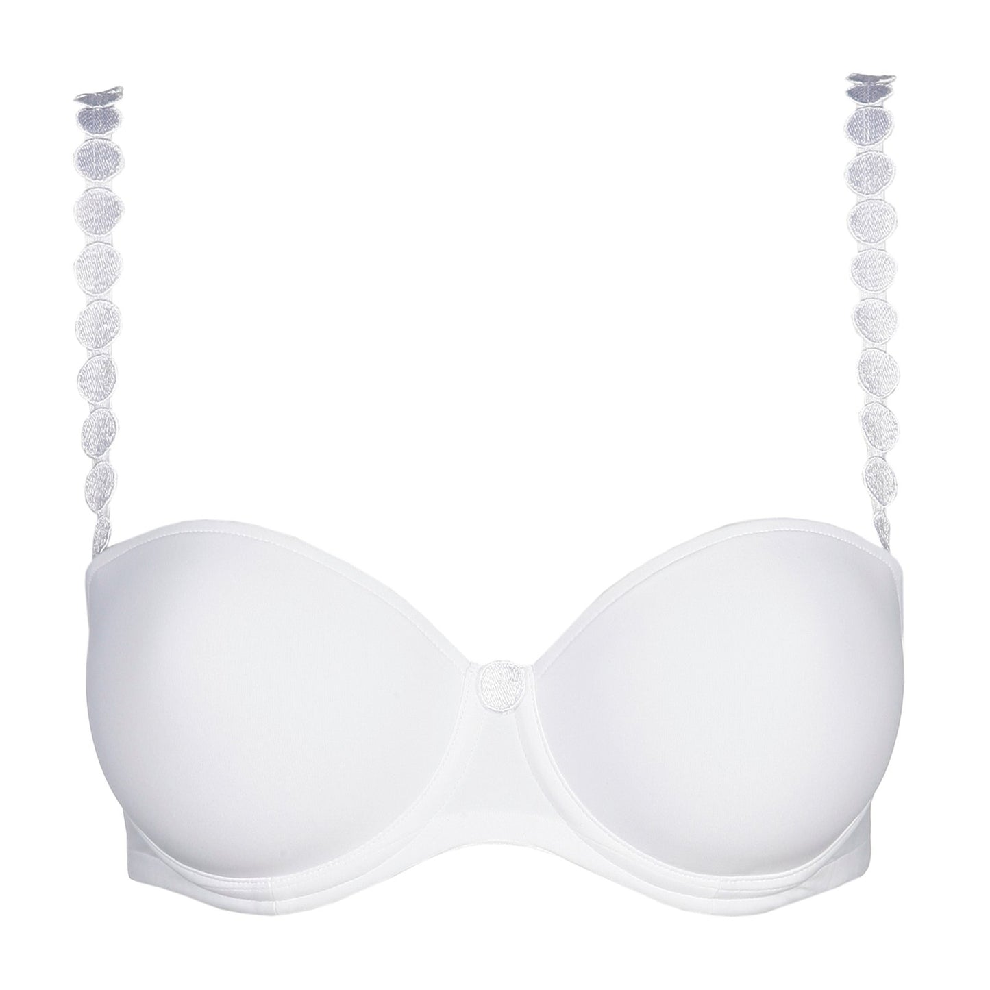 Marie Jo Tom Strapless Bra detail view in White