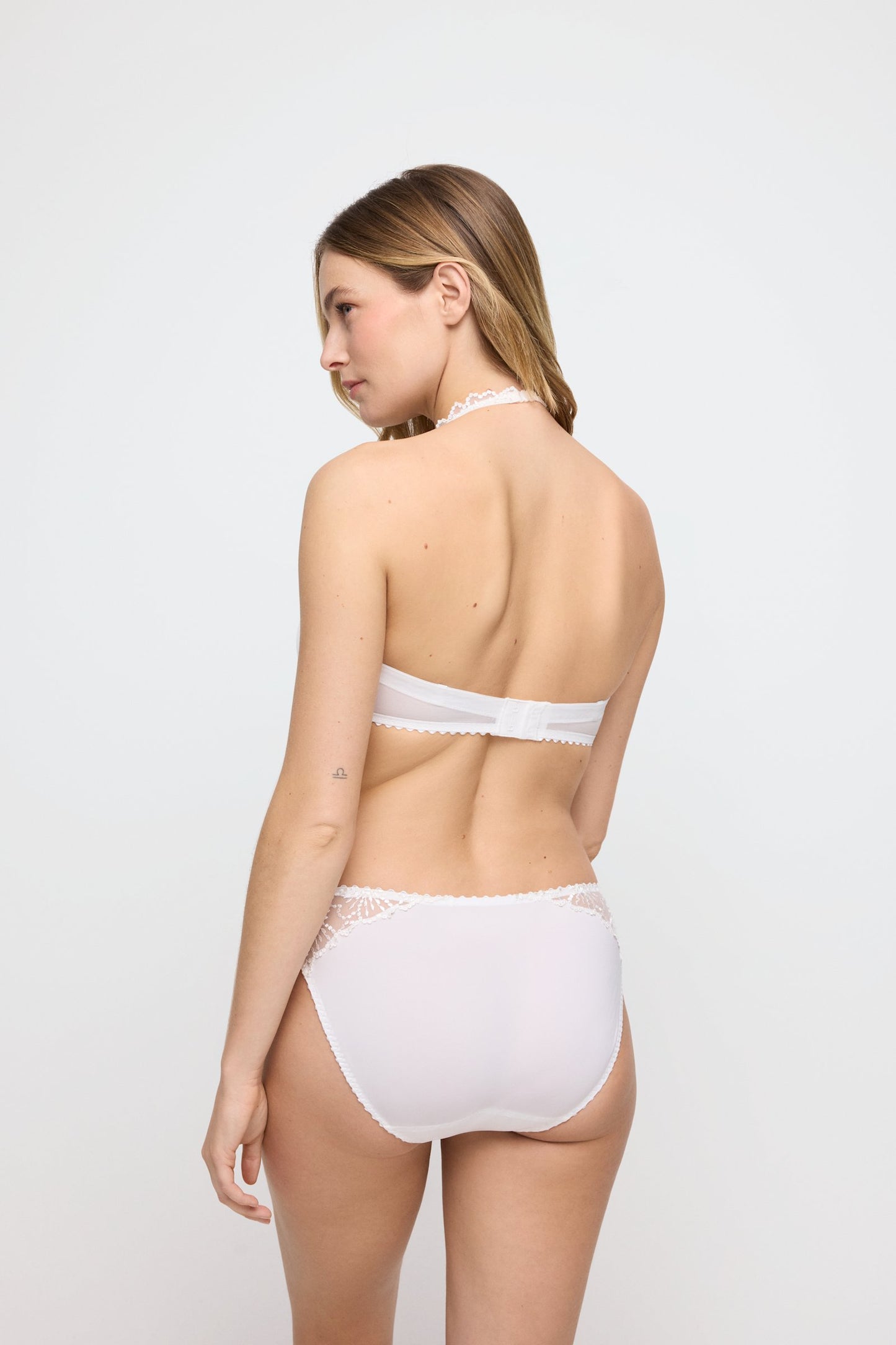 Marie Jo Jane Brief styled on model in Natural