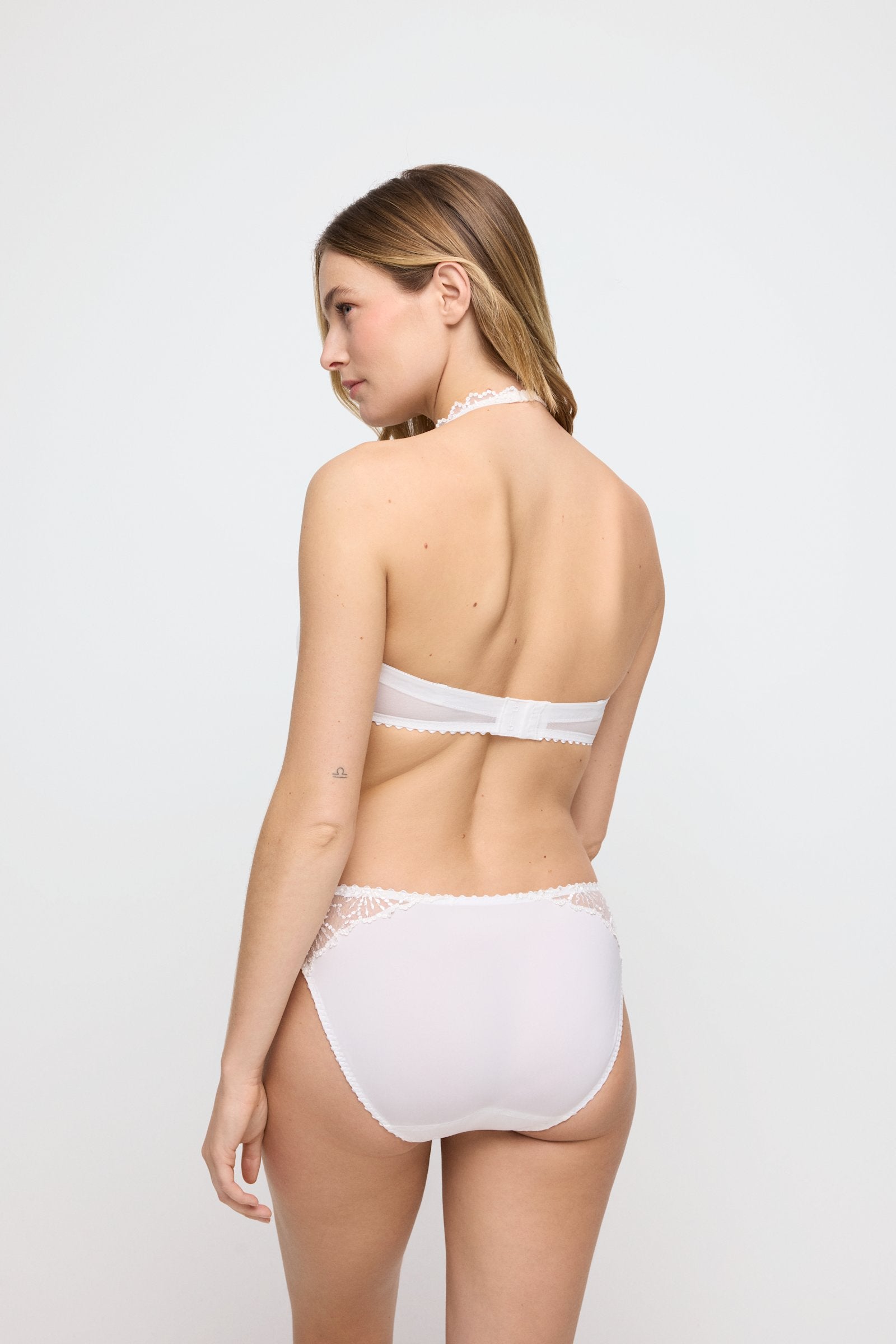 Marie Jo Jane Brief styled on model in Natural
