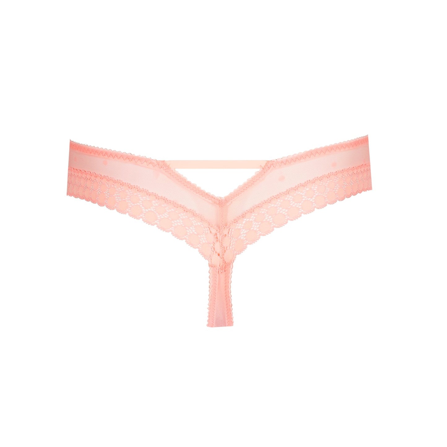 Marie Jo Annaelle Thong detail view in Neon Peach