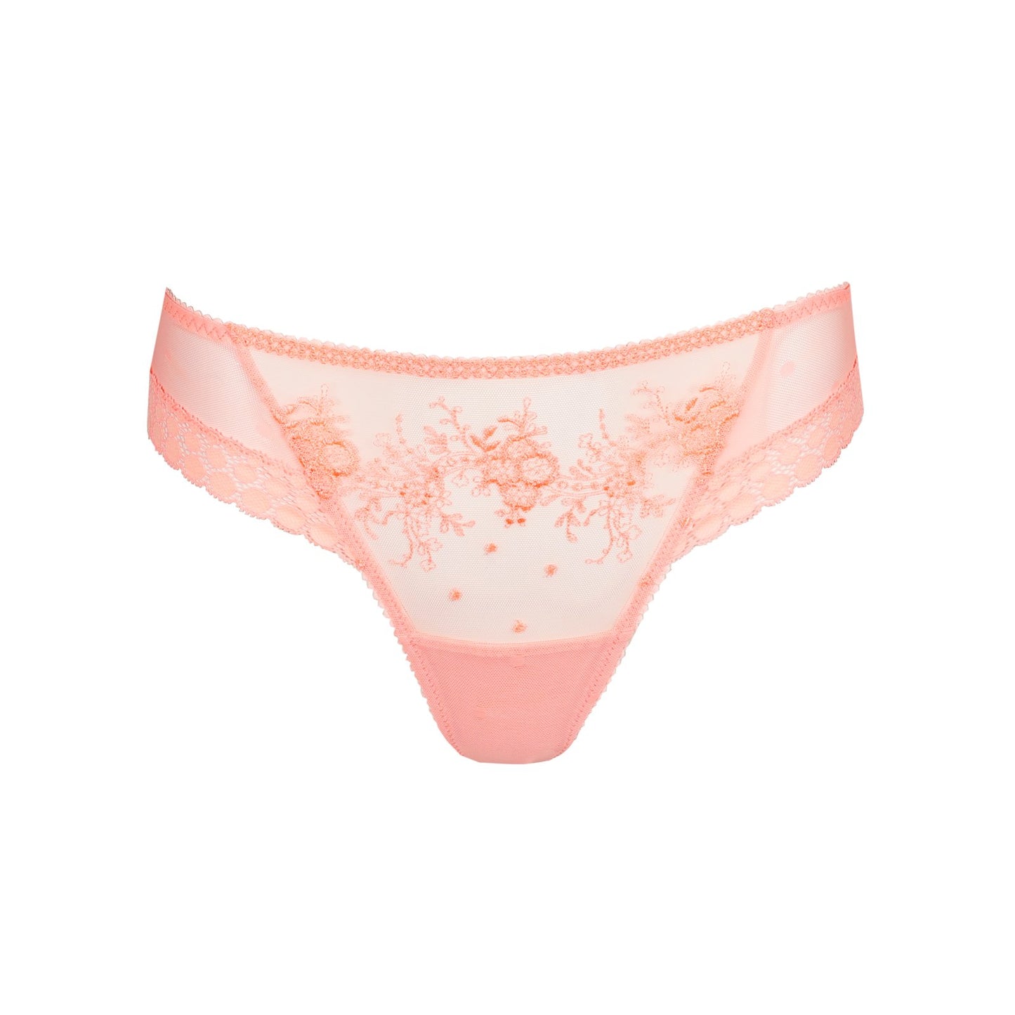 Marie Jo Annaelle Thong detail view in Neon Peach