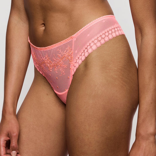 Marie Jo Annaelle Thong alternate view in Neon Peach