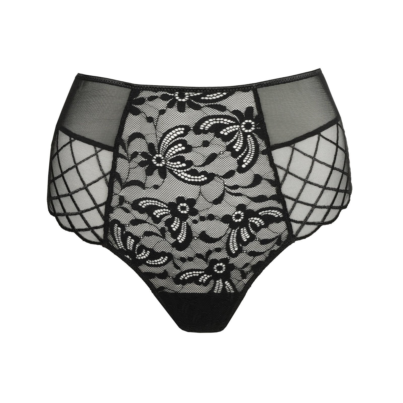 Marie Jo Aven Luxury Thong detail view in Black