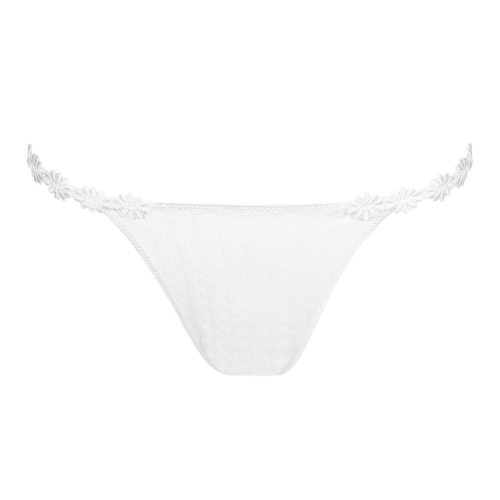Marie Jo Avero Mini Thong detail view in White