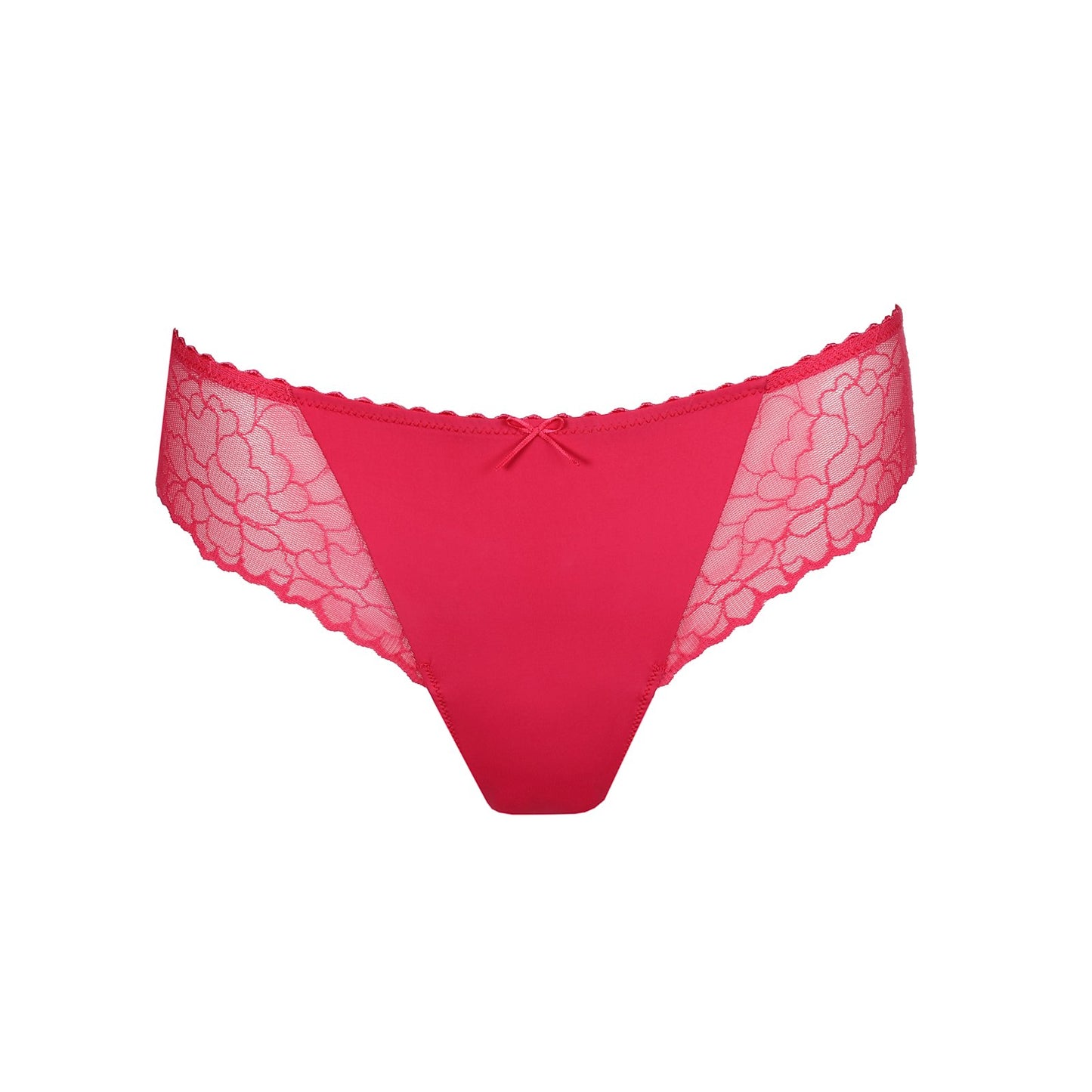 Marie Jo Azelie Thong detail view in Raspberry