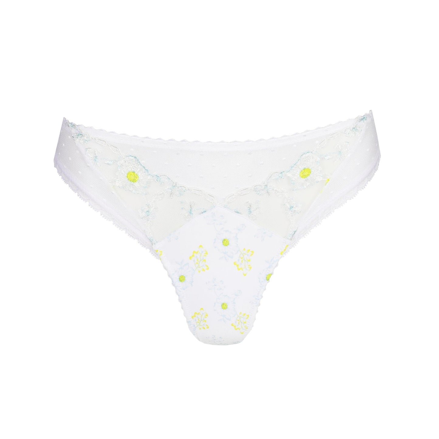 Marie Jo Chen Thong detail view in White Yacht