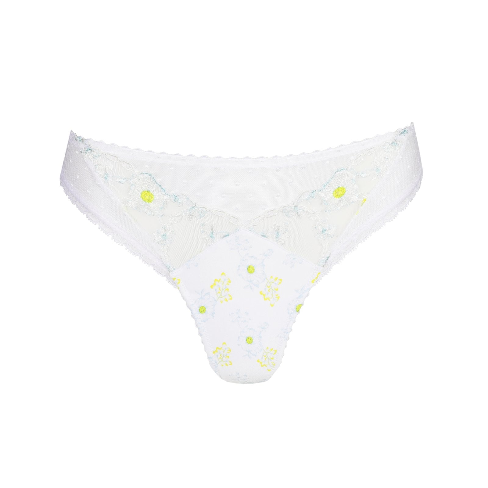 Marie Jo Chen Thong detail view in White Yacht