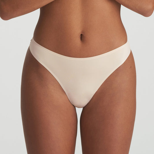 Marie Jo Color Studio Thong front view in Caffé Latte