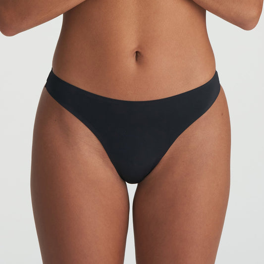 Marie Jo Color Studio Thong front view in Black