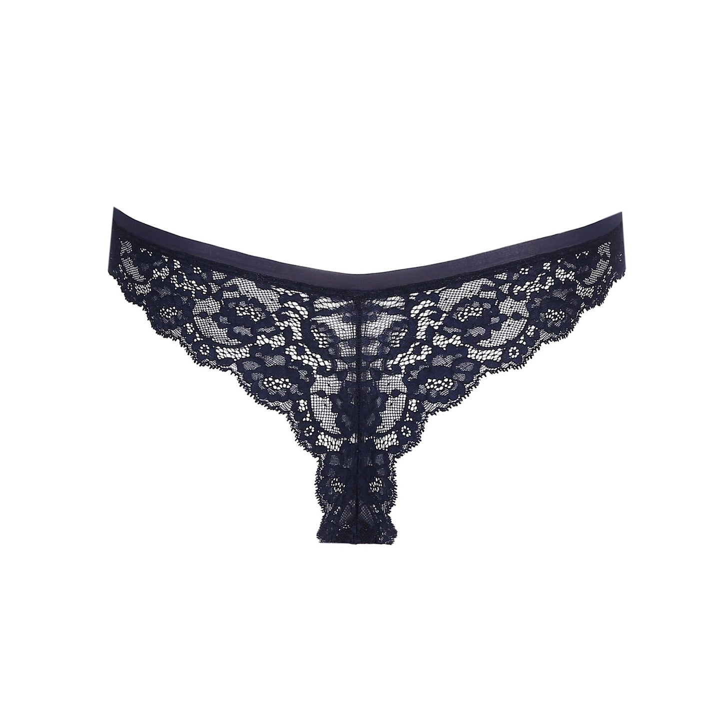 Marie Jo Color Studio Thong detail view in Velvet Blue