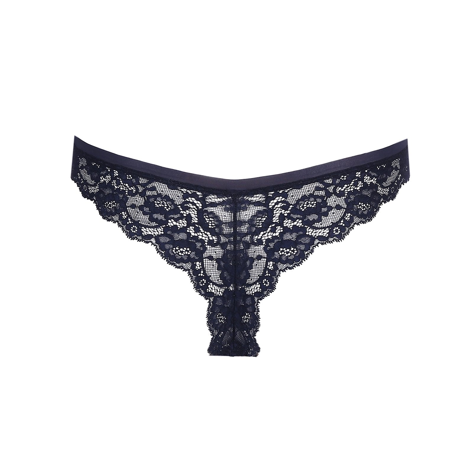Marie Jo Color Studio Thong detail view in Velvet Blue