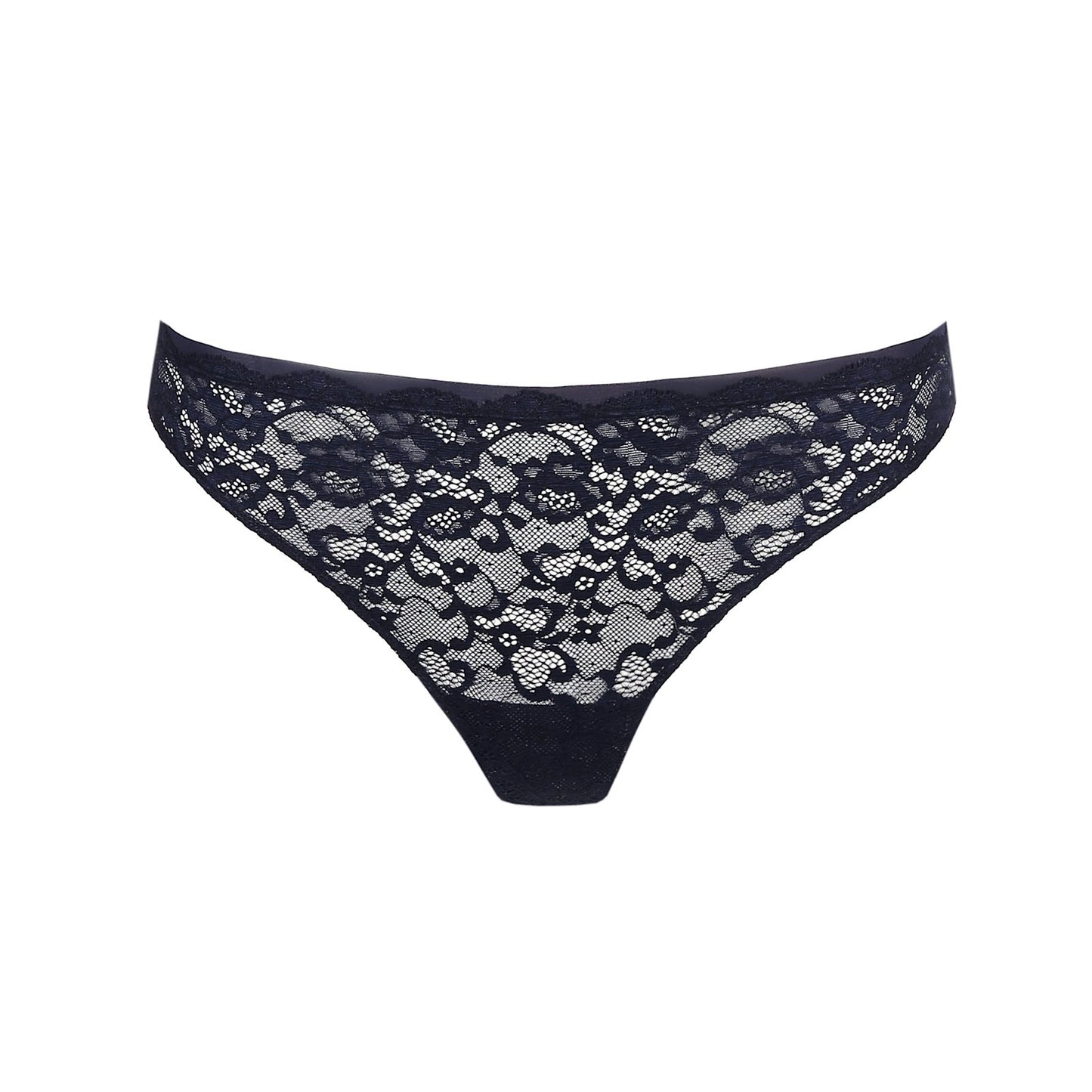 Marie Jo Color Studio Thong detail view in Velvet Blue
