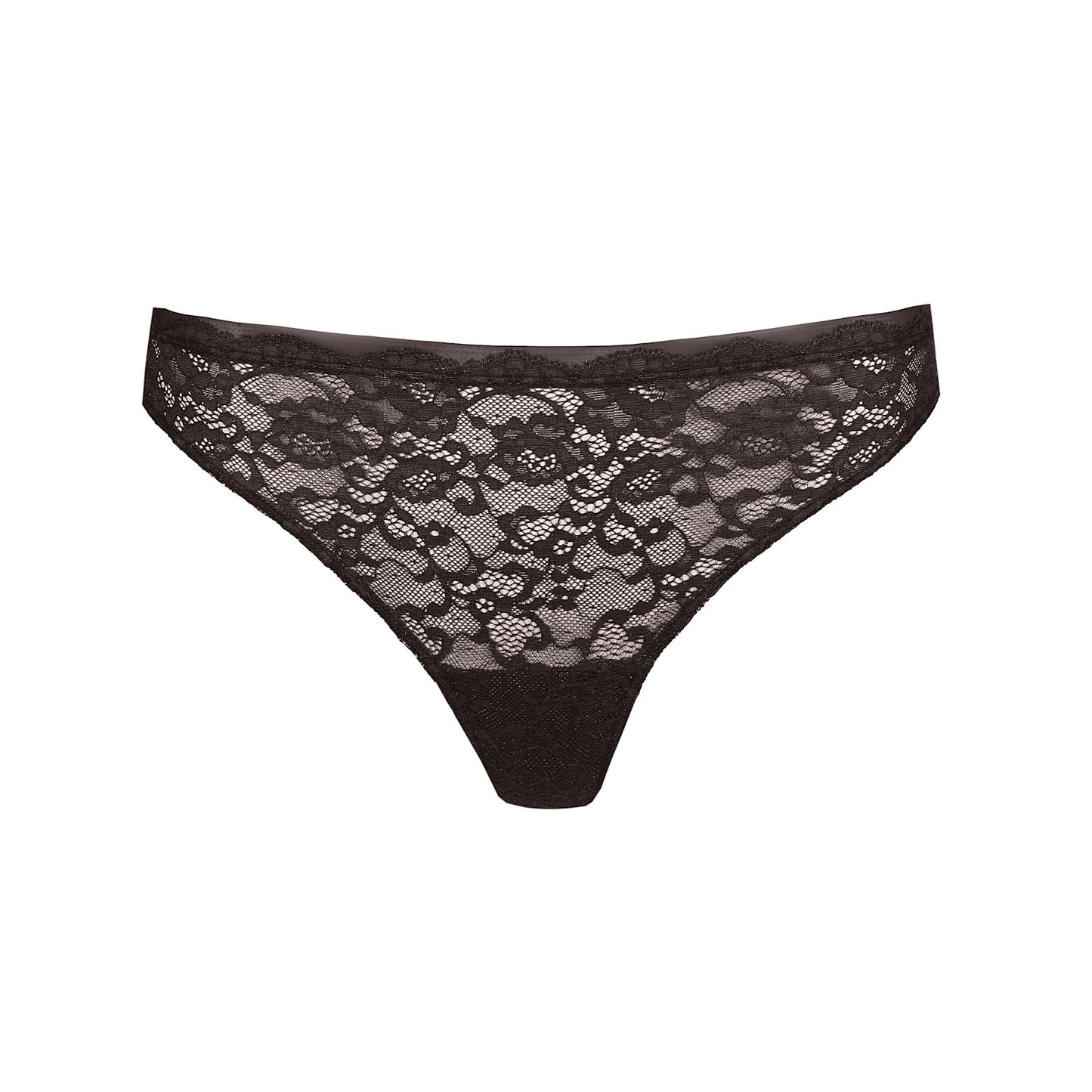 Marie Jo Color Studio Thong detail view in Sweet Chocolate