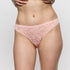 Marie Jo Color Studio Thong front view in Glossy Pink